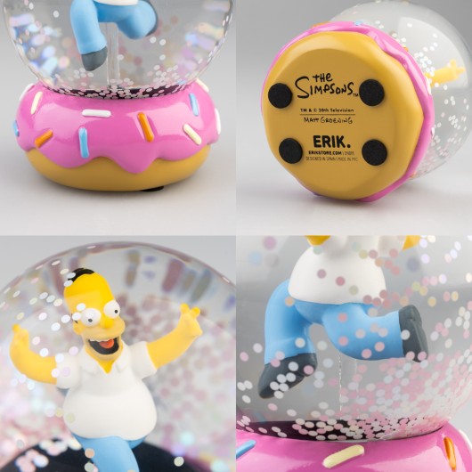 BOULE À NEIGE LES SIMPSON HOMER SIMPSON DONUT
