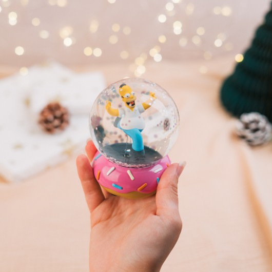 BOULE À NEIGE LES SIMPSON HOMER SIMPSON DONUT