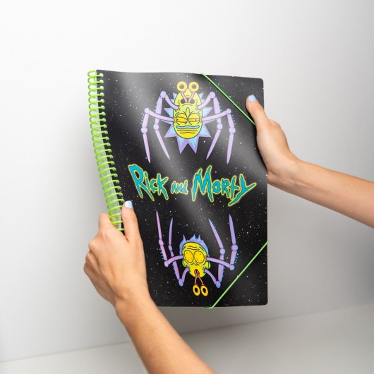PROTÈGE-DOCUMENTS  A4 RICK AND MORTY MUTANT 