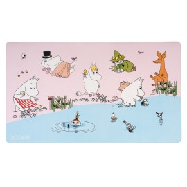 TAPIS DE SOURIS EN SIMILI CUIR (PU) MOOMIN
