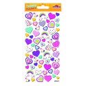 STICKERS TWEENY FOAMY CŒURS JOYEUX