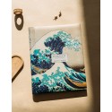 ALBUM PHOTO 24X32 CM 30 PAGES ADHESIVES HOKUSAI LA GRANDE VAGUE DE KANAGAWA