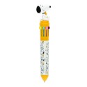 STYLO 3D 10 COULEURS SNOOPY LAZY DAYS