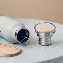 BOUTEILLE MÉTALLIQUE CON ASA HOKUSAI LA GRANDE VAGUE DE KANAGAWA
