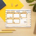 BLOC PLANIFICATEUR SEMAINIER A4 SNOOPY LAZY DAYS
