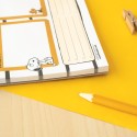 BLOC PLANIFICATEUR SEMAINIER A4 SNOOPY LAZY DAYS