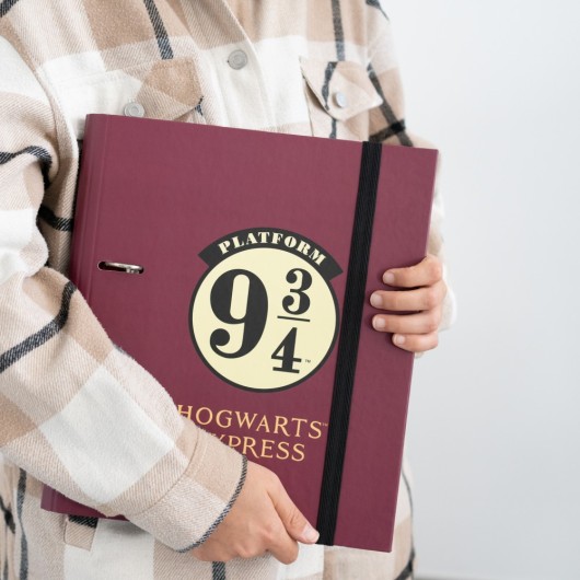 CLASSEUR 2 ANNEAUX HARRY POTTER 9 3/4