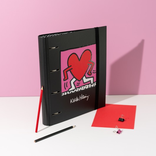 CLASSEUR 4 ANNEAUX KEITH HARING