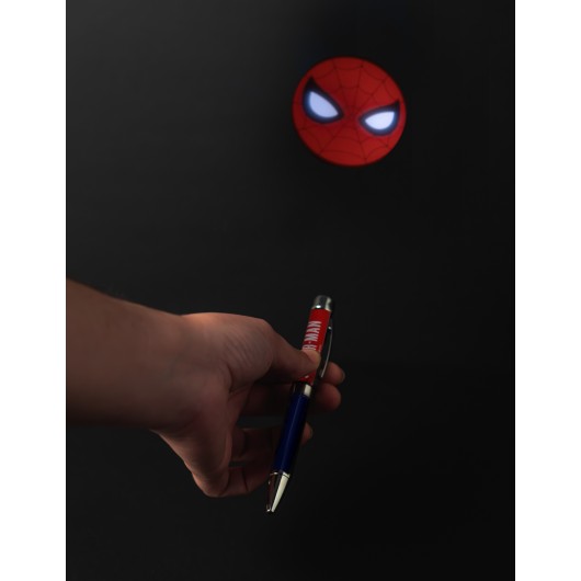 CARNET PREMIUM A5 AVEC STYLO PROJECTEUR MARVEL SPIDERMAN