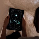 CARNET PREMIUM A5 AVEC LUMIERE HARRY POTTER LUMOS MAXIMA