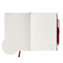 CARNET PREMIUM A5 AVEC STYLO HARRY POTTER HEDWIGE