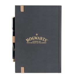 CARNET PREMIUM A5 AVEC STYLO HARRY POTTER POUDLARD 2