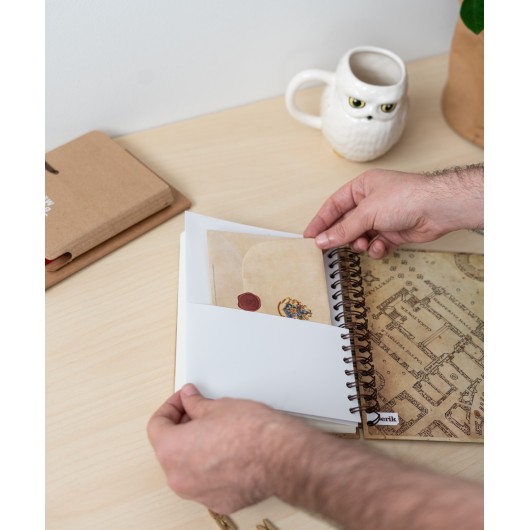 CARNET COUVERTURE RIGIDE A5 HARRY POTTER