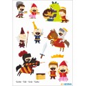STICKERS MAGIC PETIT CHEVALIER SOIE