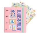 CLASSEUR 4 ANNEAUX POLYPROPYLÈNE DISNEY STITCH