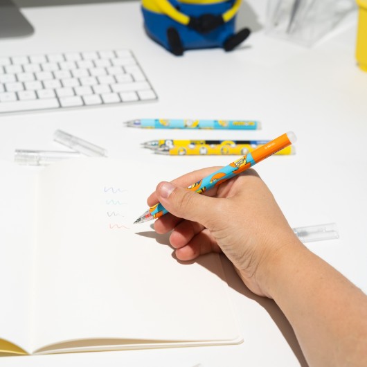 SET DE STYLOS EFFAÇABLES MINIONS