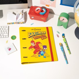 CLASSEUR 4 ANNEAUX POLYPROPYLÈNE LES SIMPSON 2