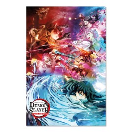 POSTER DEMON SLAYER LE VILLAGE DES FORGERONS 2