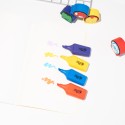 SET DE 4 SURLIGNEURS AVEC TOPPER MARVEL LES AVENGERS