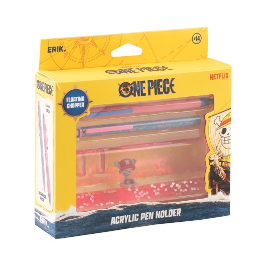PORTE STYLO ACRYLIQUE ONE PIECE NETFLIX CHOPPER