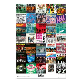 POSTER BEATLES- SINGLES