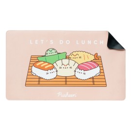TAPIS DE SOURIS EN SIMILI CUIR (PU) PUSHEEN SUSHI ROLL 2