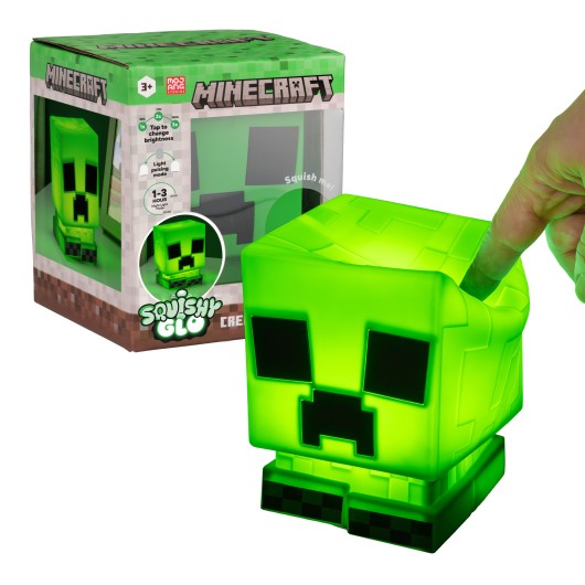 LAMPE EN SILICONE RECHARGEABLE MINECRAFT