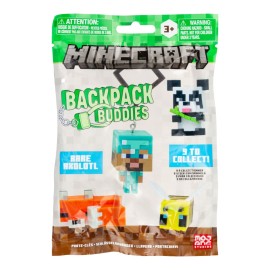 PORTE-CLÉS BACKPACK BUDDIES MINECRAFT SERIE 2 DISPLAY 24 UNITÉS