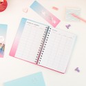 AGENDA SCOLAIRE 2026/2027 SEMAINIER A5 12 MOIS KPOP DEMON HUNTERS