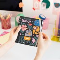 AGENDA SCOLAIRE 2026/2027 JOURNALIER M 11 MOIS FLORAL CUBES