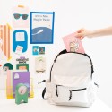 AGENDA SCOLAIRE 2026/2027 SEMAINIER POCKET 17 MOIS PUSHEEN TROPICAL VACATION