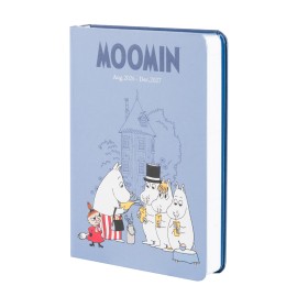 AGENDA SCOLAIRE 2026/2027 SEMAINIER POCKET 17 MOIS MOOMIN