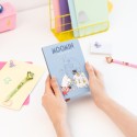 AGENDA SCOLAIRE 2026/2027 SEMAINIER POCKET 17 MOIS MOOMIN