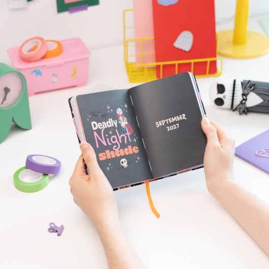 AGENDA SCOLAIRE 2026/2027 SEMAINIER POCKET 17 MOIS DISNEY L'ETRANGE NOEL DE MR JACK