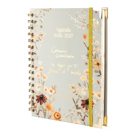 AGENDA SCOLAIRE 2026/2027 SEMAINIER ESSENTIAL RAQUEL BECK