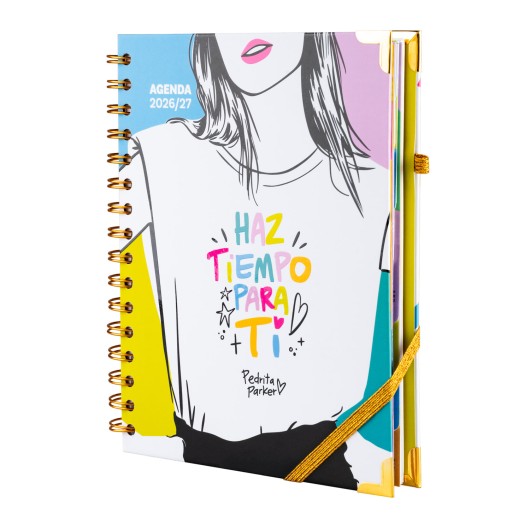 AGENDA SCOLAIRE 2026/2027 SEMAINIER ESSENTIAL PEDRITA PARKER