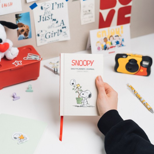AGENDA JOURNALIER SANS DATE A6 SNOOPY