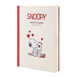 AGENDA SEMAINIER SANS DATE A5 SNOOPY