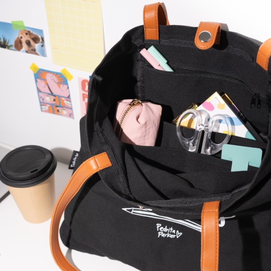 TOTEBAG EN TISSU PREMIUM PEDRITA PARKER POUR PROFESSEURS