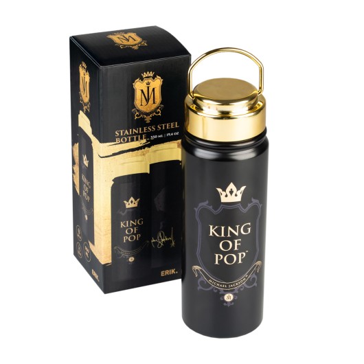 BOUTEILLE MÉTALLIQUE ISOTHERME HOT&COLD 500ML MICHAEL JACKSON