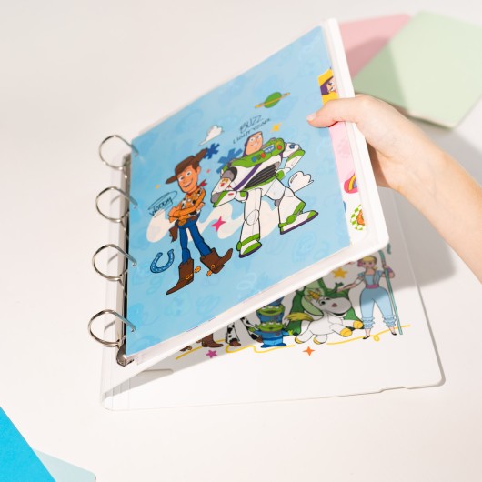 CLASSEUR 4 ANNEAUX POLYPROPYLENE DISNEY PIXAR TOY STORY
