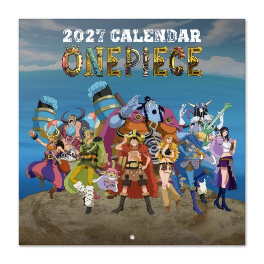 CALENDRIER 2027 30X30 ONE PIECE ELBAPH