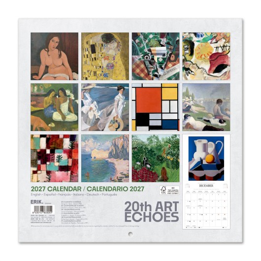 CALENDRIER 2027 30X30 ARTE DEL SIGLO XX