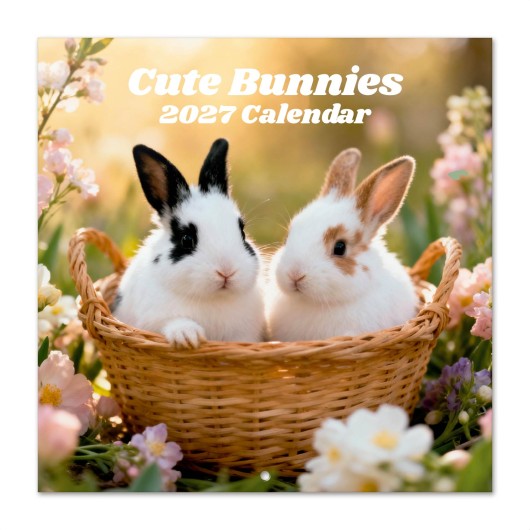 CALENDRIER 2027 30X30 LAPINS