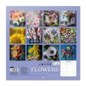 CALENDRIER 2027 30X30 FLEURS