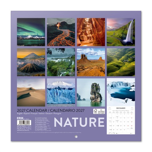 CALENDRIER 2027 30X30 NATURE