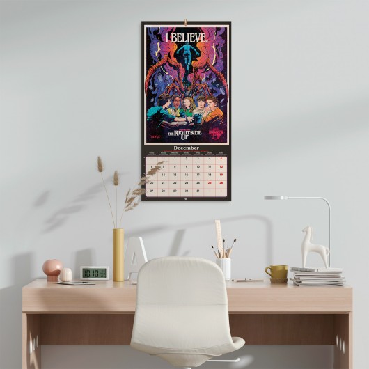 CALENDIER 2027 30X30 STRANGER THINGS