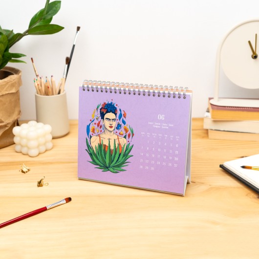 CALENDRIER DE BUREAU 2027 FRIDA KAHLO
