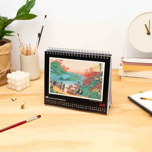 CALENDRIER DE BUREAU 2027 HOKUSAI