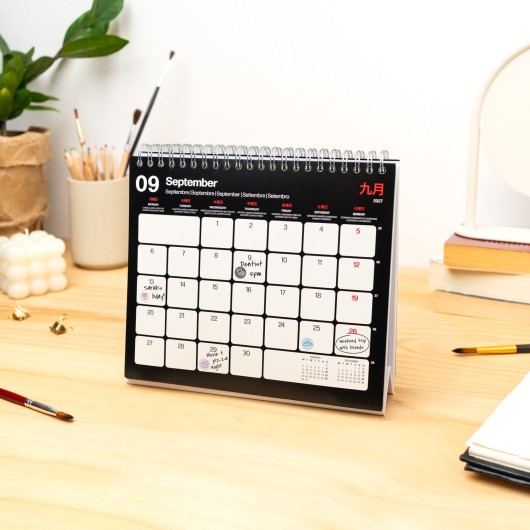 CALENDRIER DE BUREAU 2027 HOKUSAI